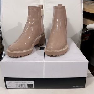 Dolce Vita Huey boot in cafe patent leather